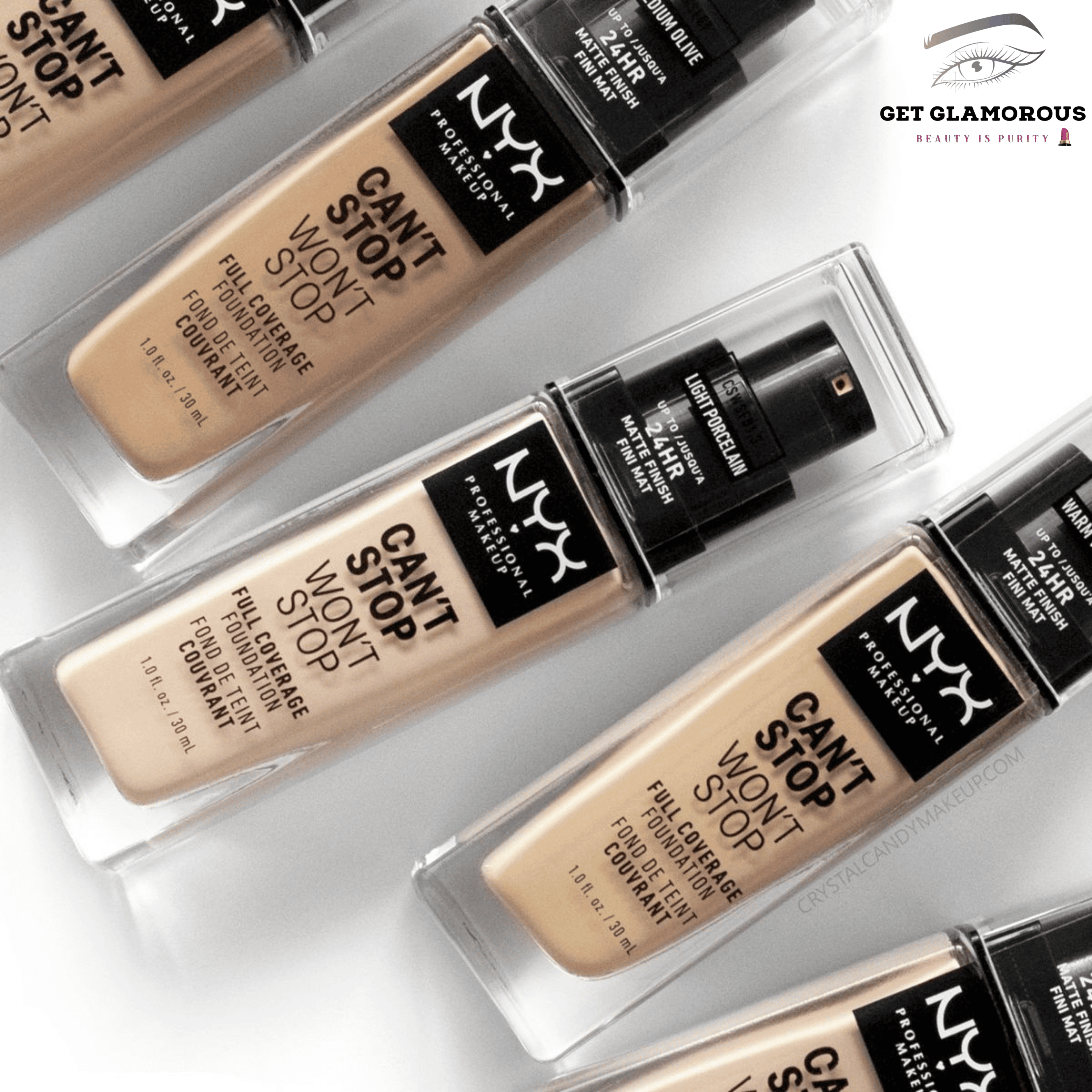 NYX Can’t Stop Won’t Stop Coverage Foundation