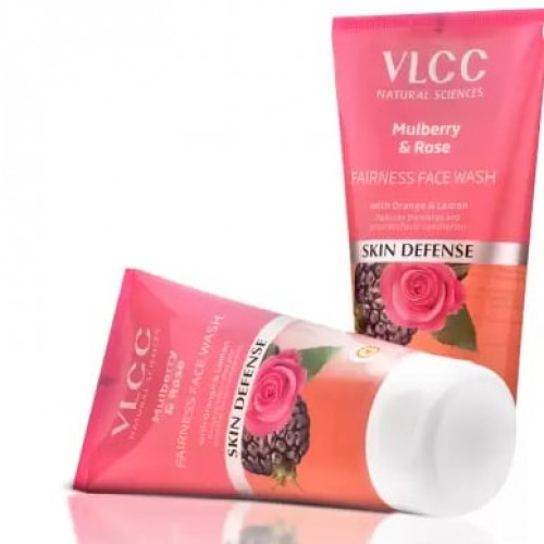VLCC Natural Sciences Mulberry & Rose Fairness Face Wash 300ml (KOREA)_img_1