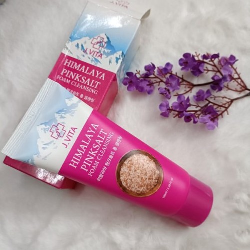 J Vita Himalaya Pink Salt Foam Cleanser 100ml (KOREA)_img_0