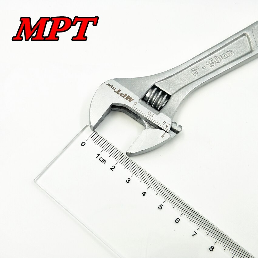 MPT Adjustable Wrench ( 6" | 8" | 10" | 12" ), 45# Carbon steel; MHC01001_img_3