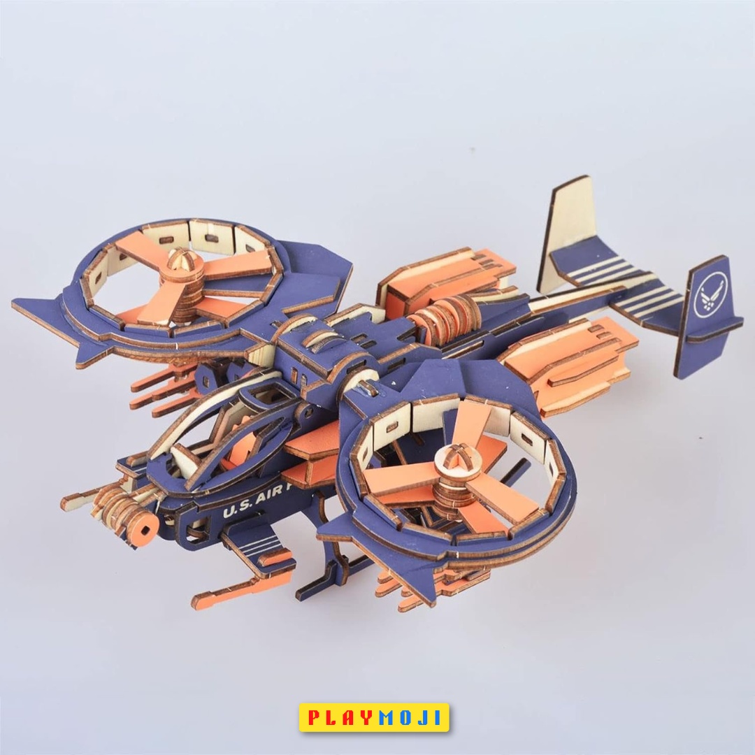Scorpion Gunship Avatar - 3D Wooden DIY Model
