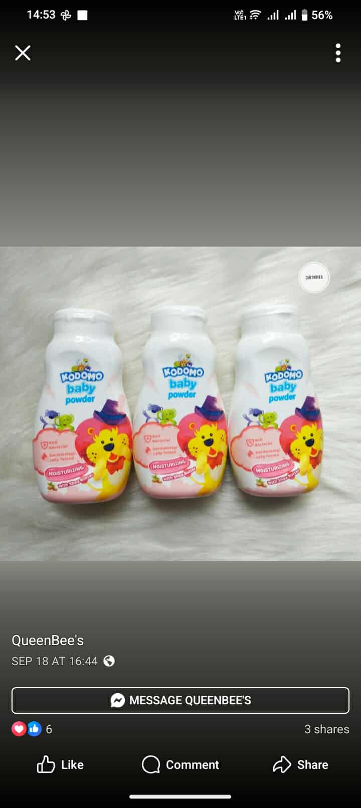 Kodomo Baby Powder