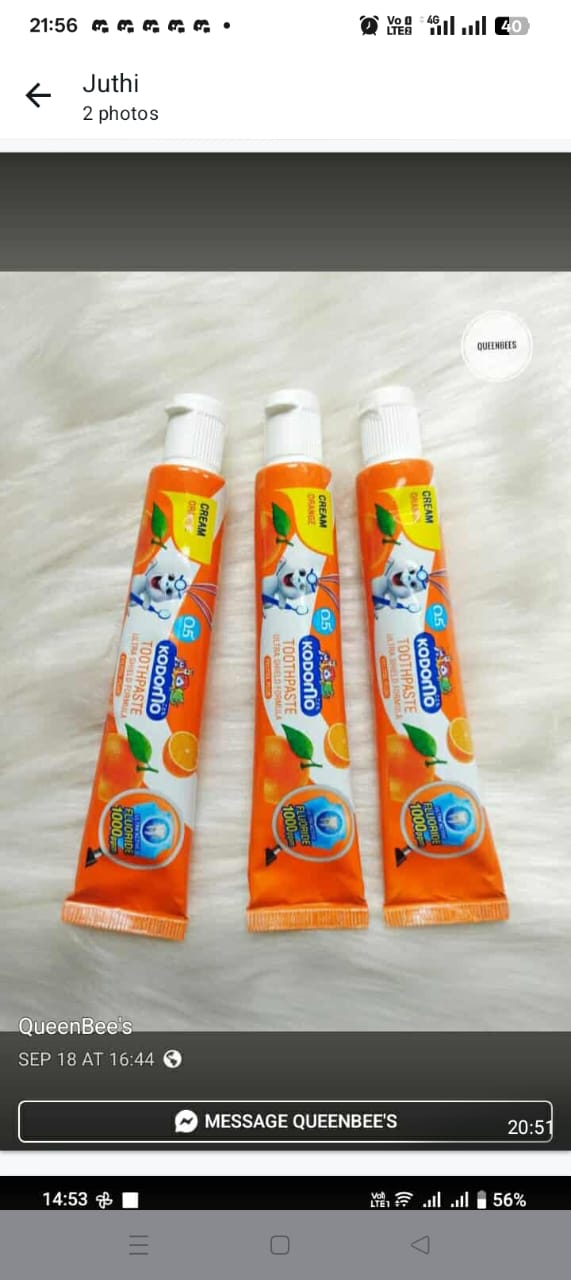 Kodomo Toothpaste