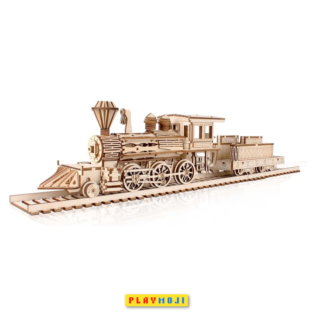 Locomotive - 3D DIY Wooden Puzzle
