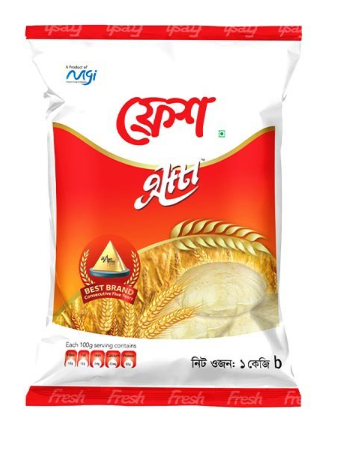 আটা (ফ্রেশ) ১ কেজি - Image 1
