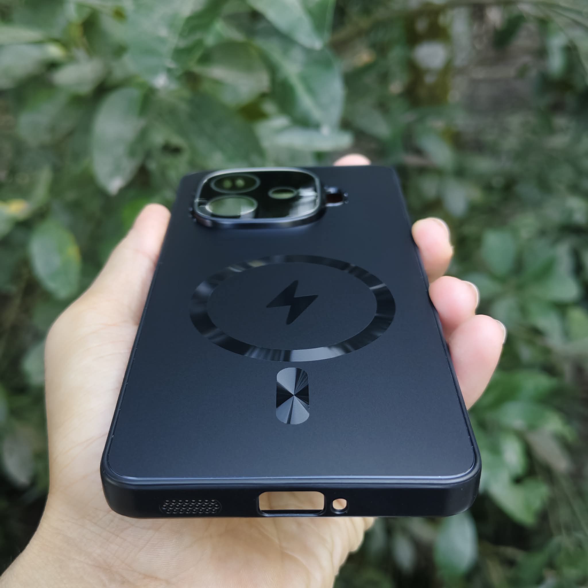 iQOO Z9Turbo AG dazzling lightning magnetic Anti-drop Protective Cover_img_3