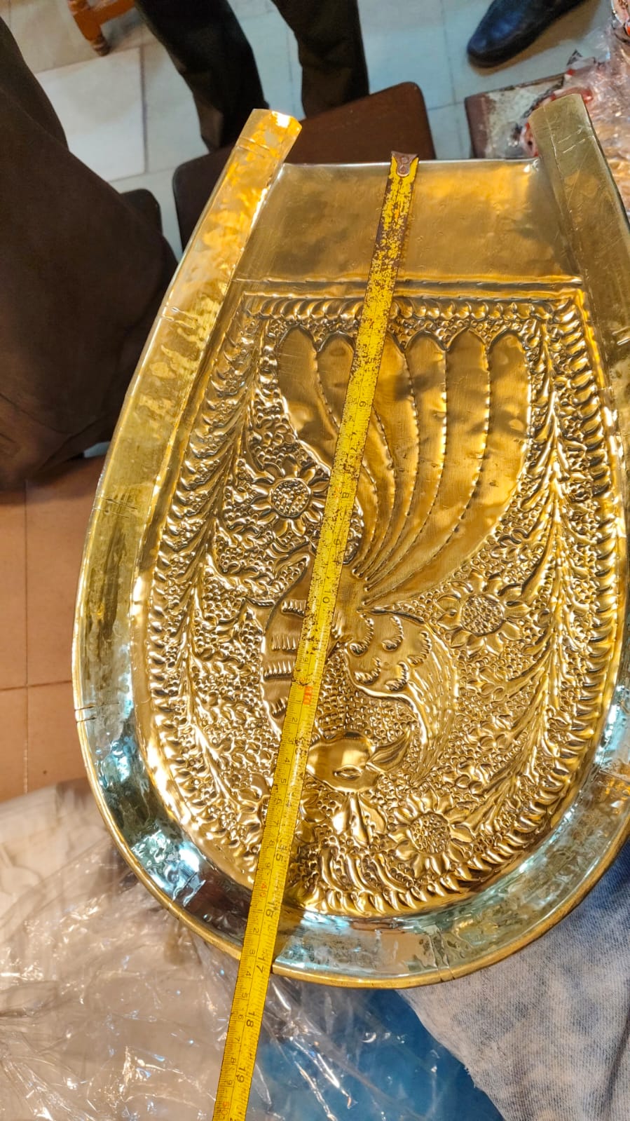 পিতলের কুলা ১৭ ইঞ্চি - Image 1