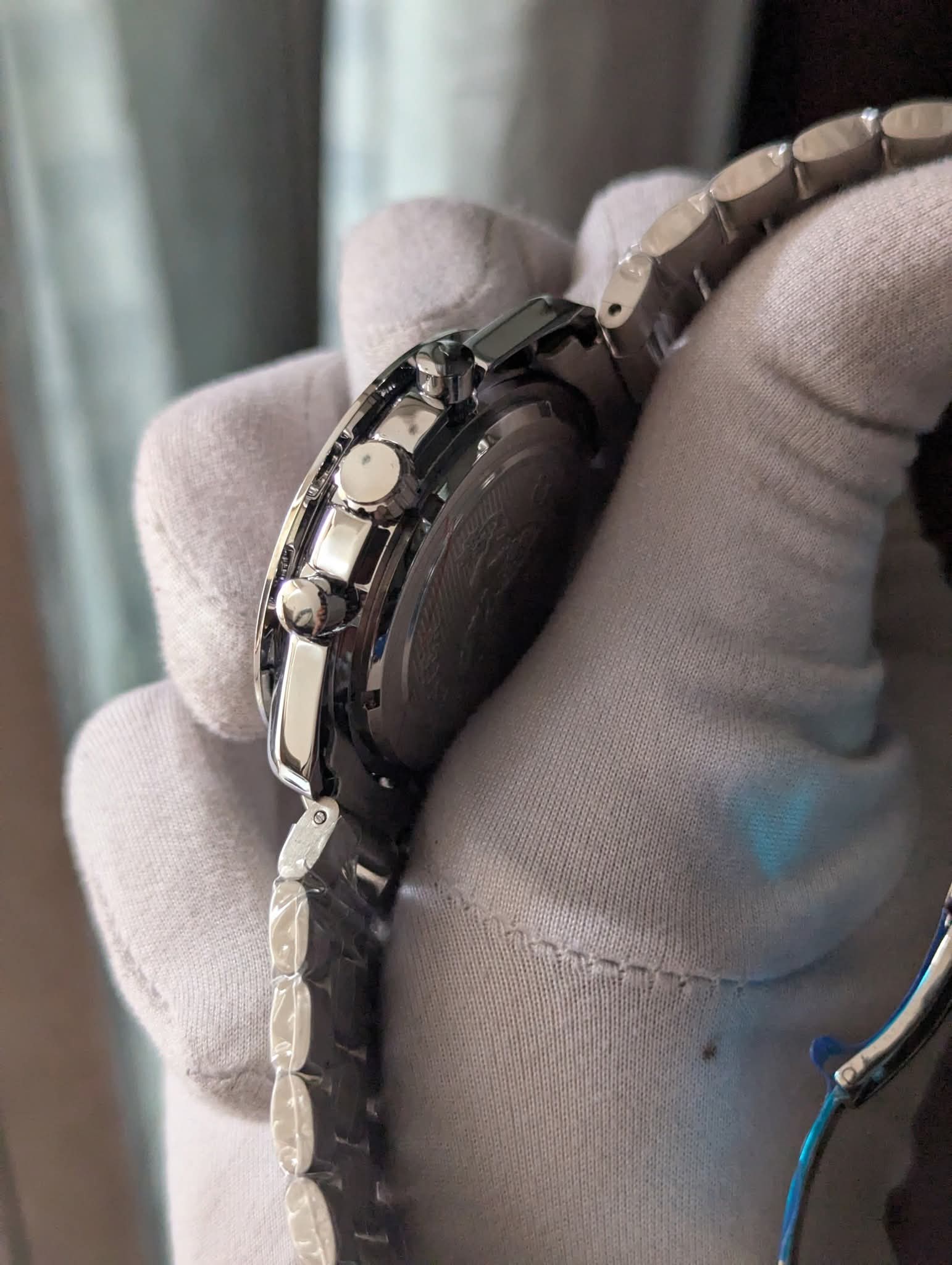 Omega Chronograph Watch White Face_img_2