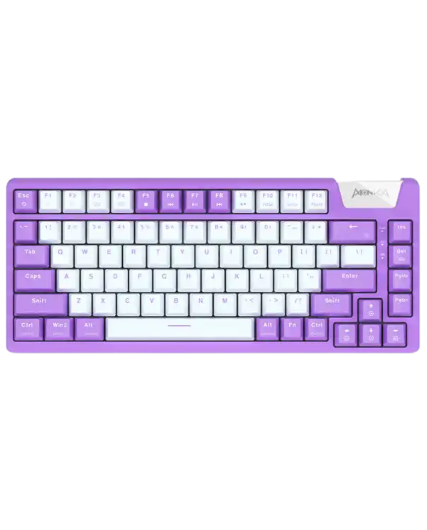 MONKA AE75 Wired Gasket RGB Mechanical Hotswappable Keyboard_img_2