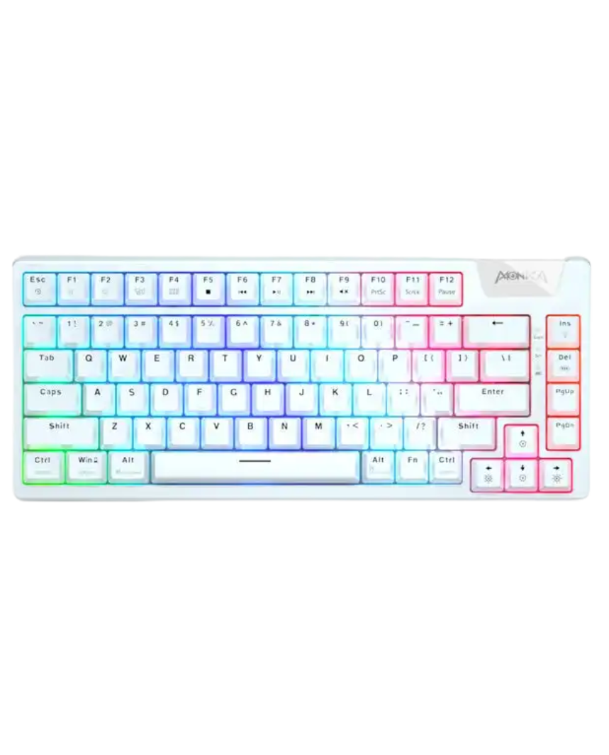 MONKA AE75 Wired Gasket RGB Mechanical Hotswappable Keyboard_img_3