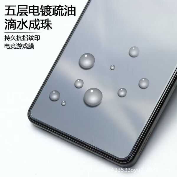 IQOO Neo10 Full screen fingerprint supported black border screen protector_img_2