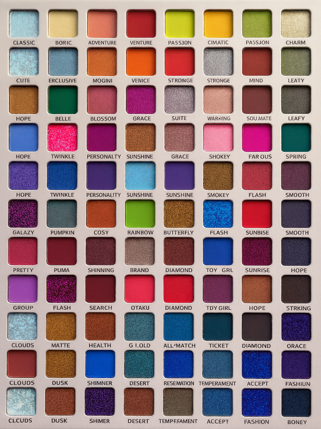 Kashee's Smoke Of Glamour Eyeshadow Palette_img_1