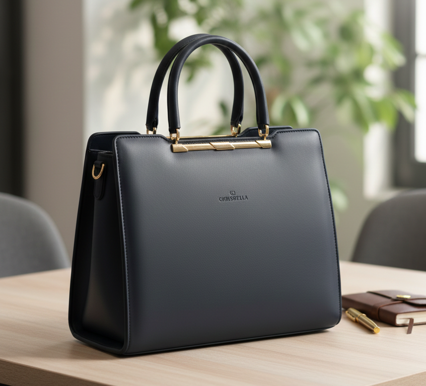 Chrisbella Women’s Burgundy Handbag_img_0