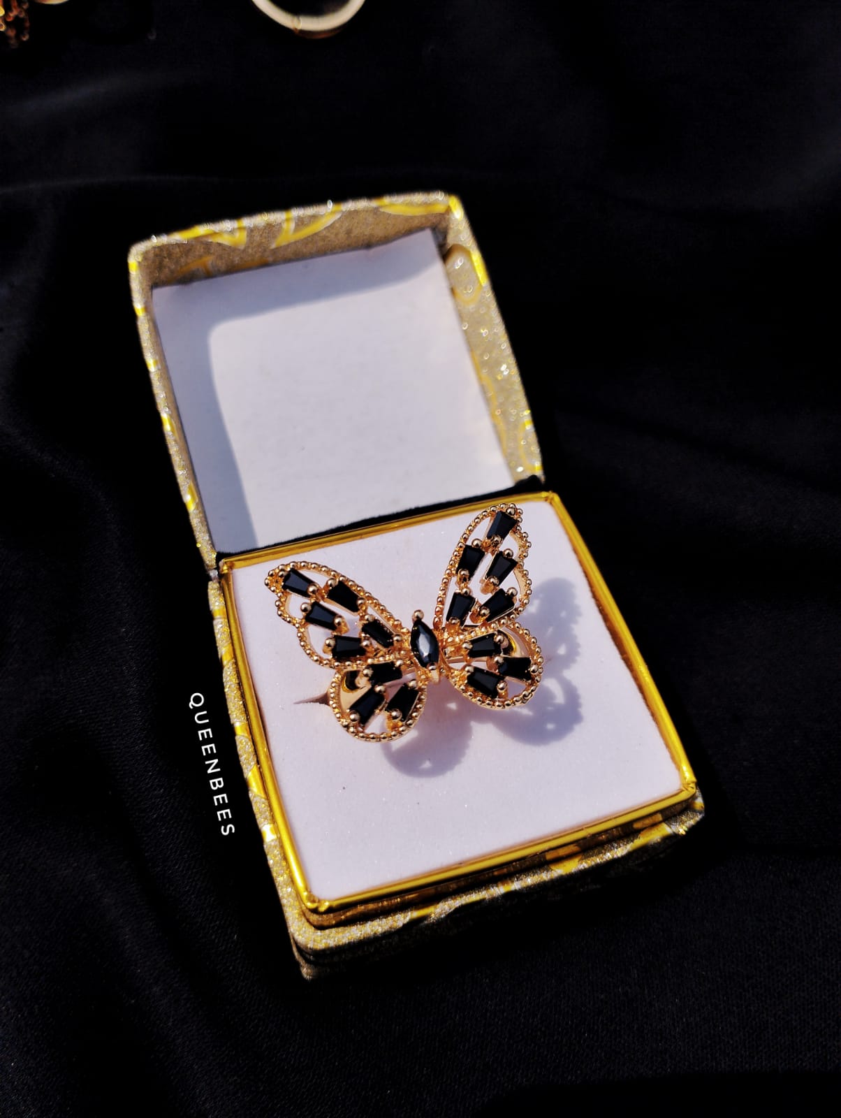 Butterfly Stone Finger Ring_img_1