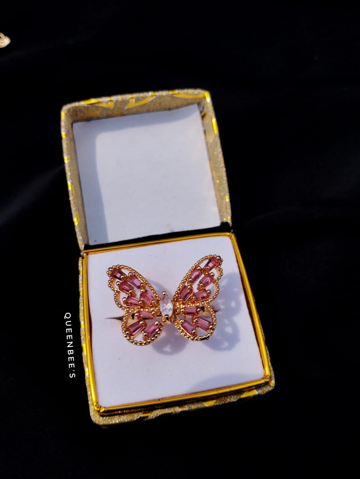 Butterfly Stone Finger Ring_img_2