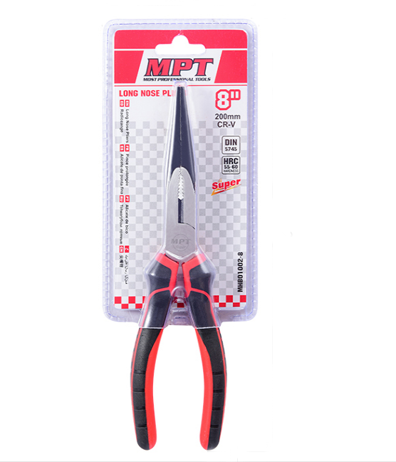 MPT CRV Long Nose Pliers ( 6" | 8" ); MHB01002-6 | MHB01002-8