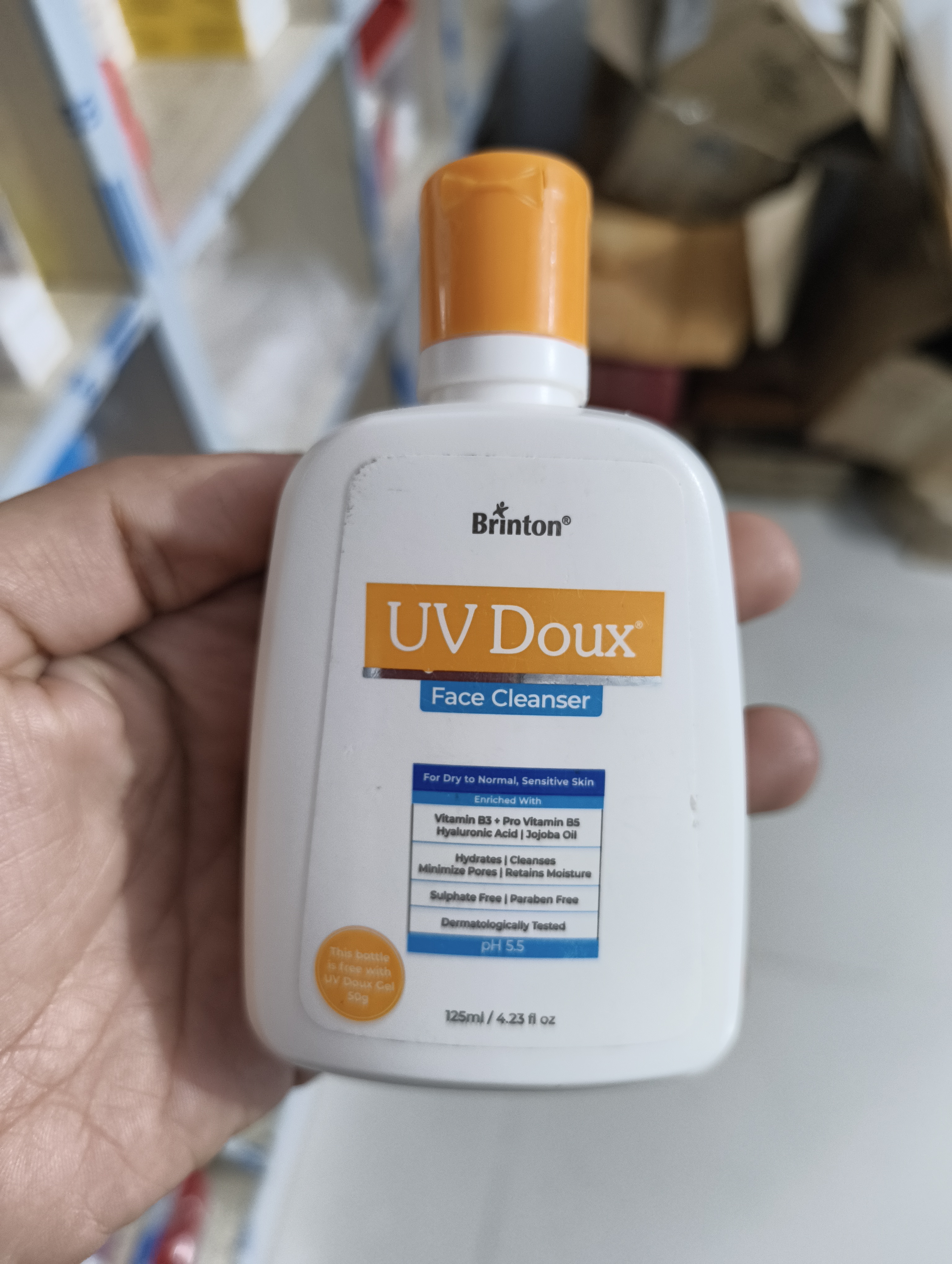 Brinton UV Doux Face Cleanser -125 ml_img_1