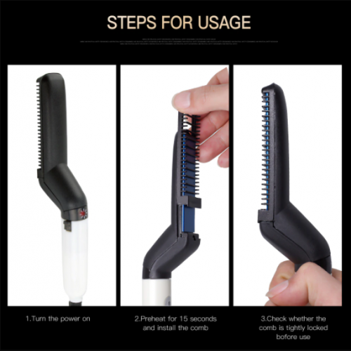 Hair Comb & Beard Straightener (CHINA)_img_2