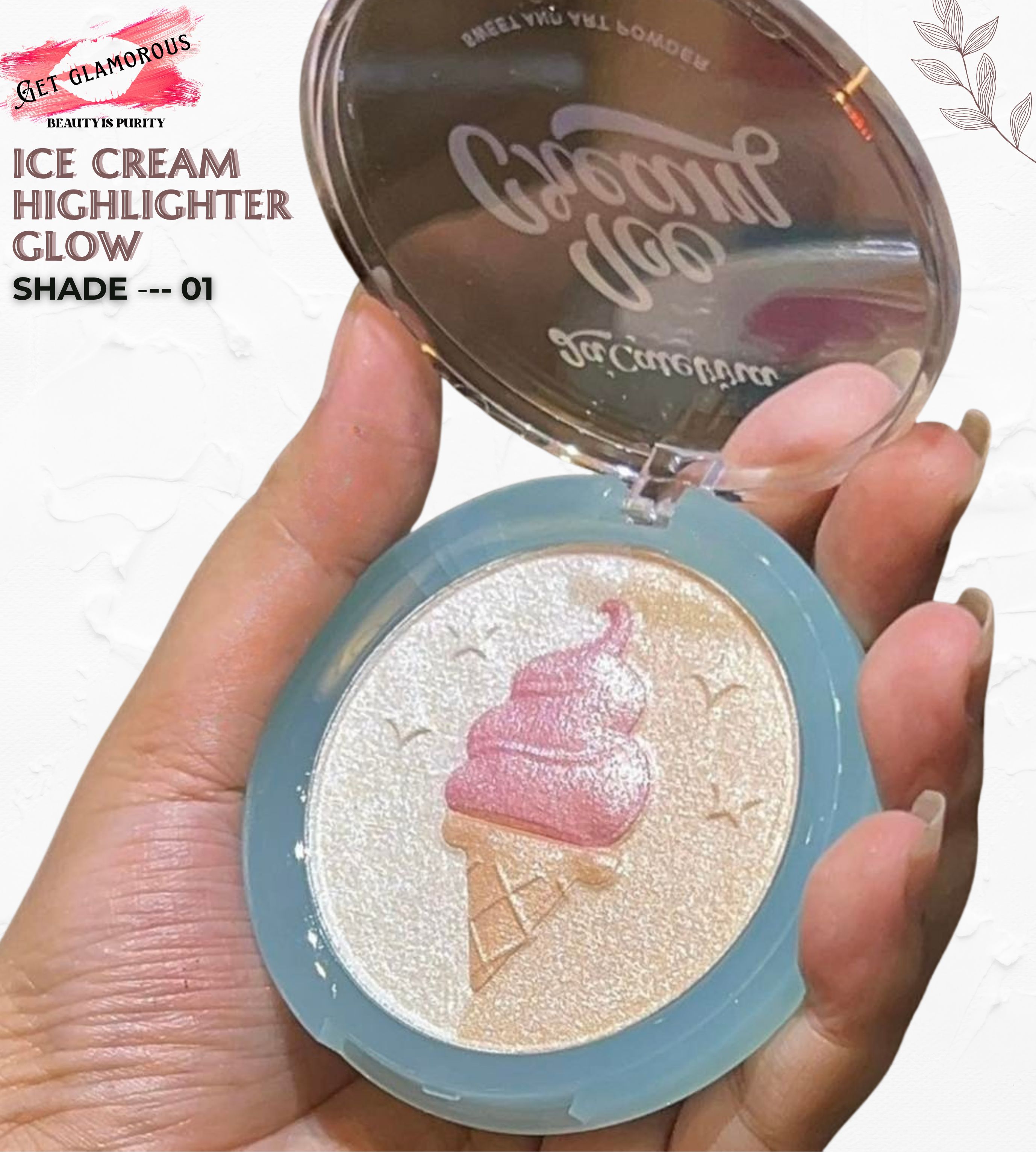 ICE CREAM HIGHLIGHTER GLOW