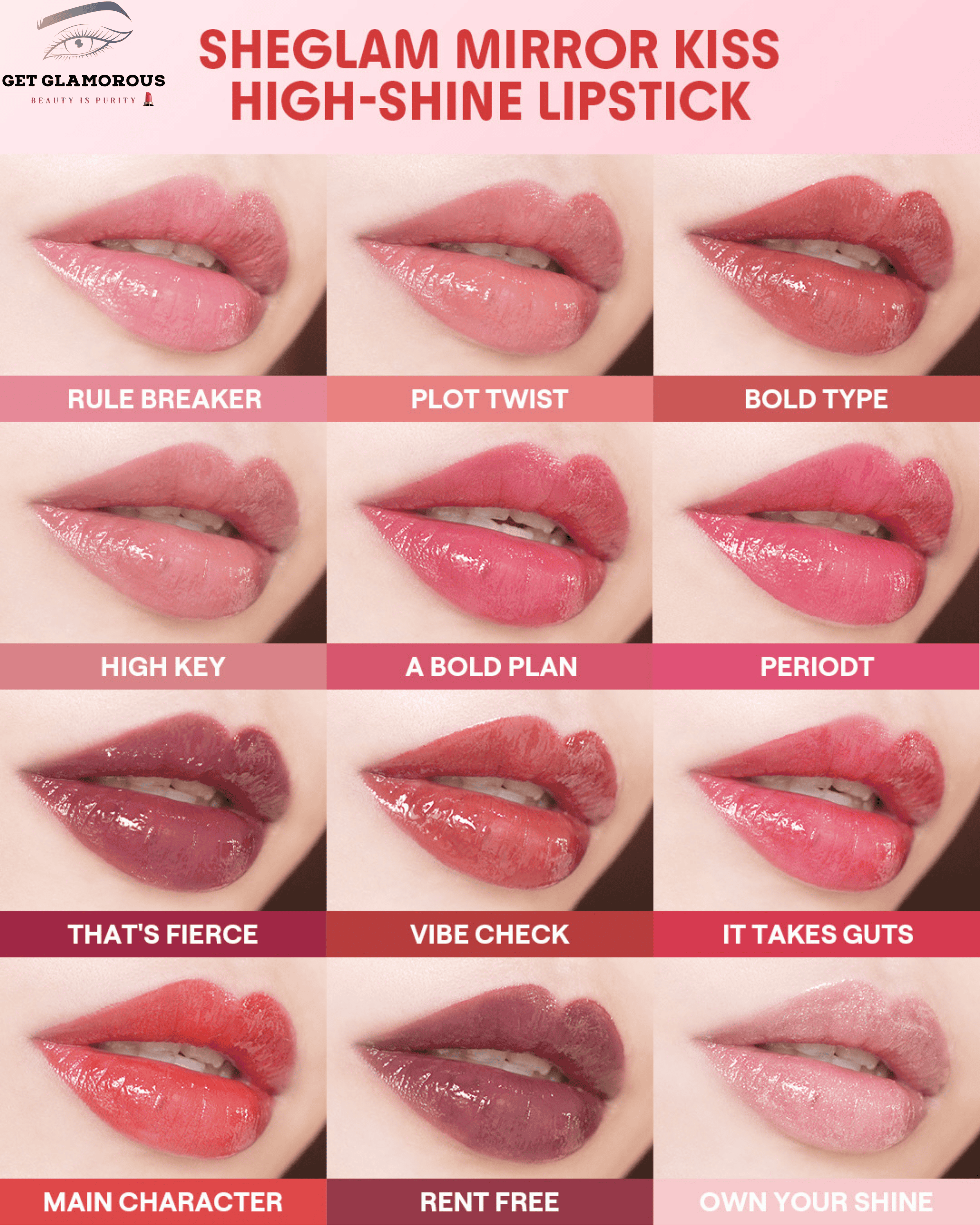 SHEGLAM Mirror Kiss High-Shine Lipstick_img_2