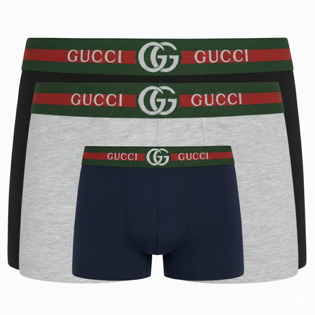 Premiumn Gucci Boxer for Men - 3 pcs Combo । PBX-05_img_0
