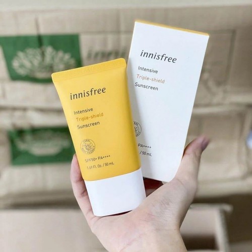 Innisfree Intensive Triple Shield Sunscreen SPF50+ - 50ml (KOREA)_img_0