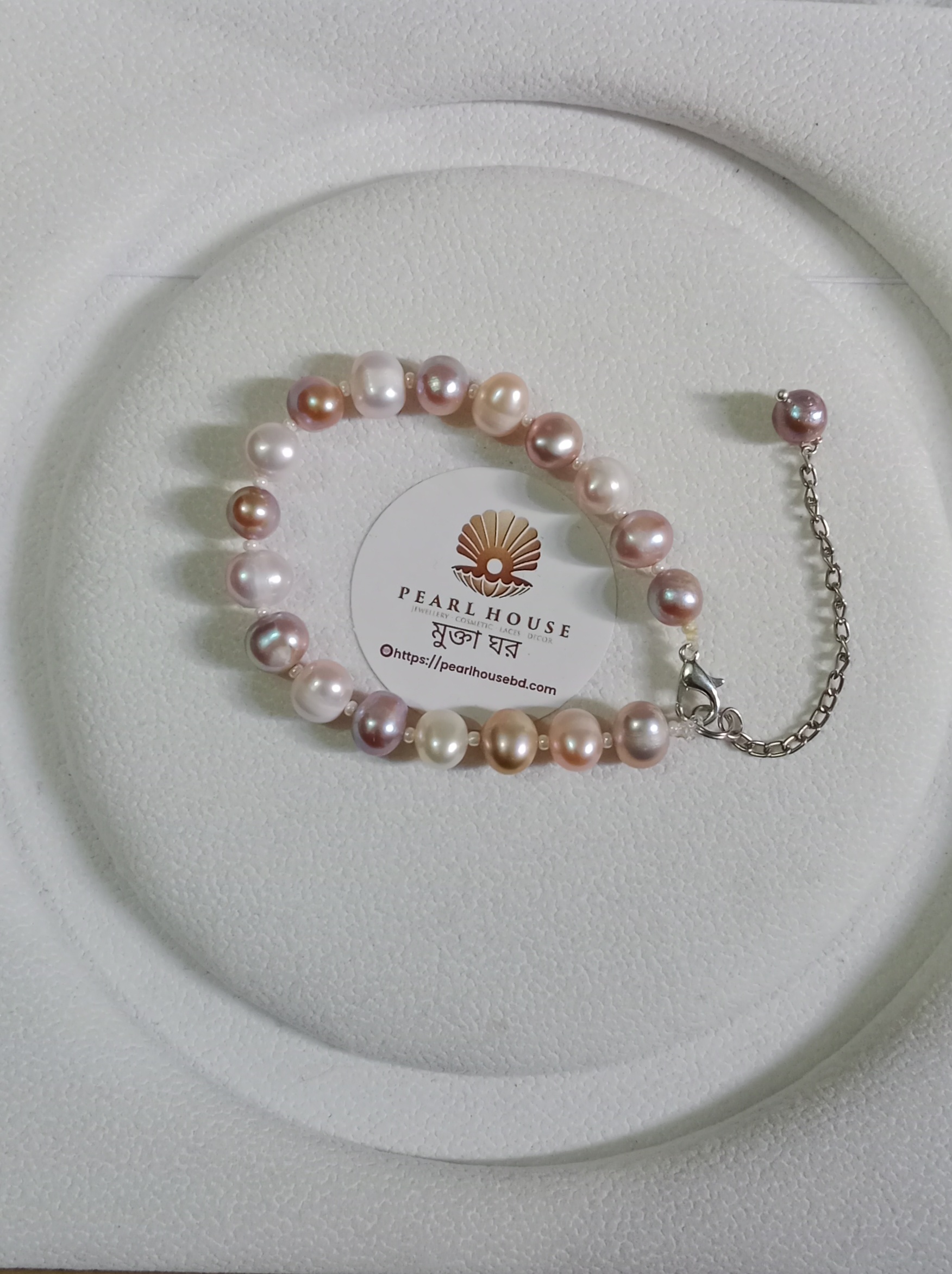 9 mm pearl Adjustable Bracelet_img_0