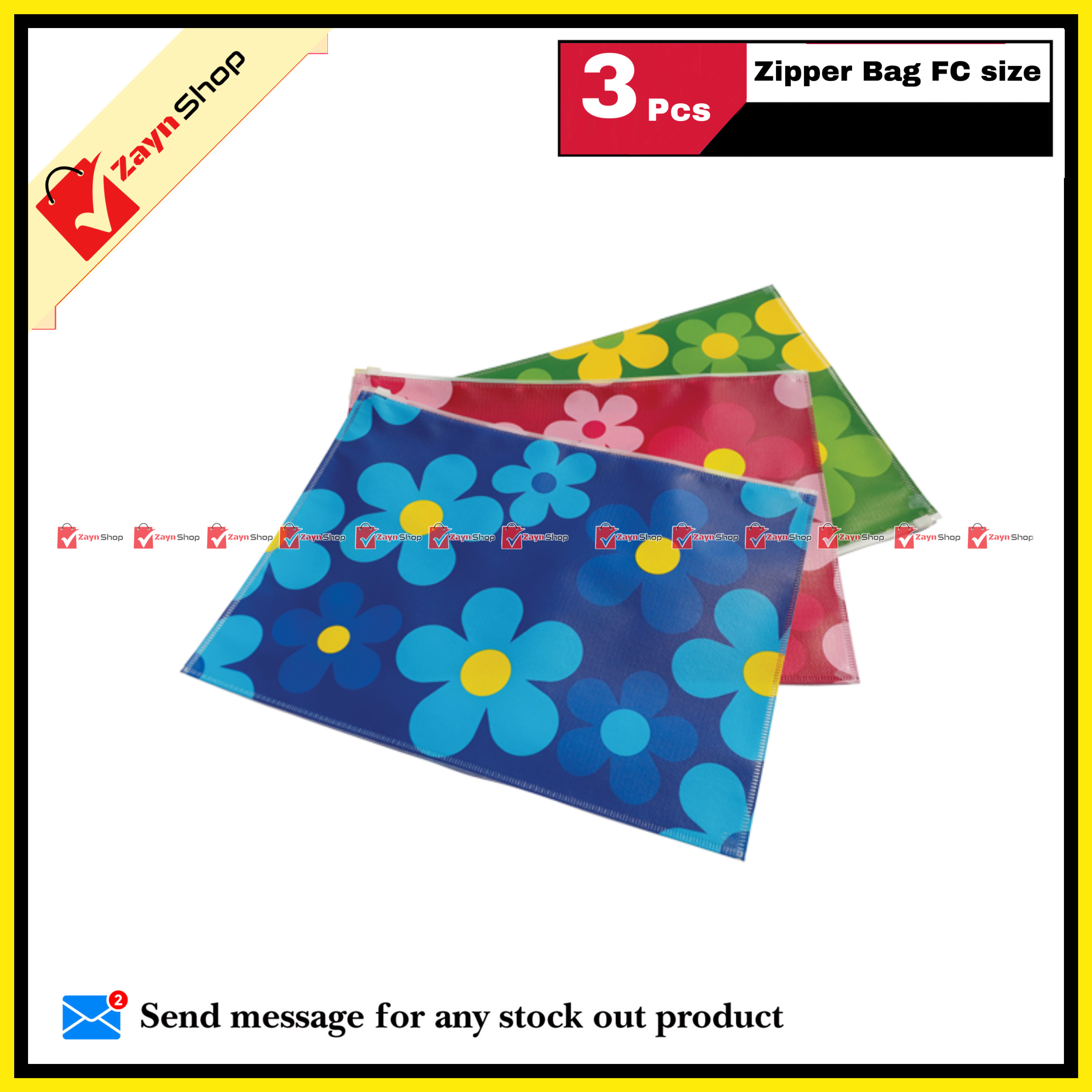 Matador i-teen Zipper Bag FC size 3 pcs Random color_img_0