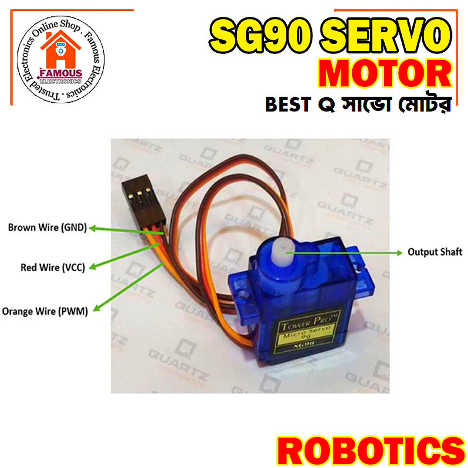 SG90 Mini Robotics Servo Motor_img_7