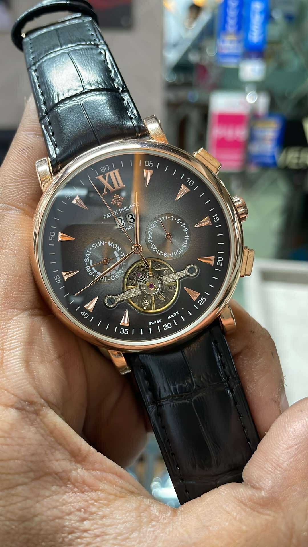 PATEK AUTO BLACK BELT RG CASE