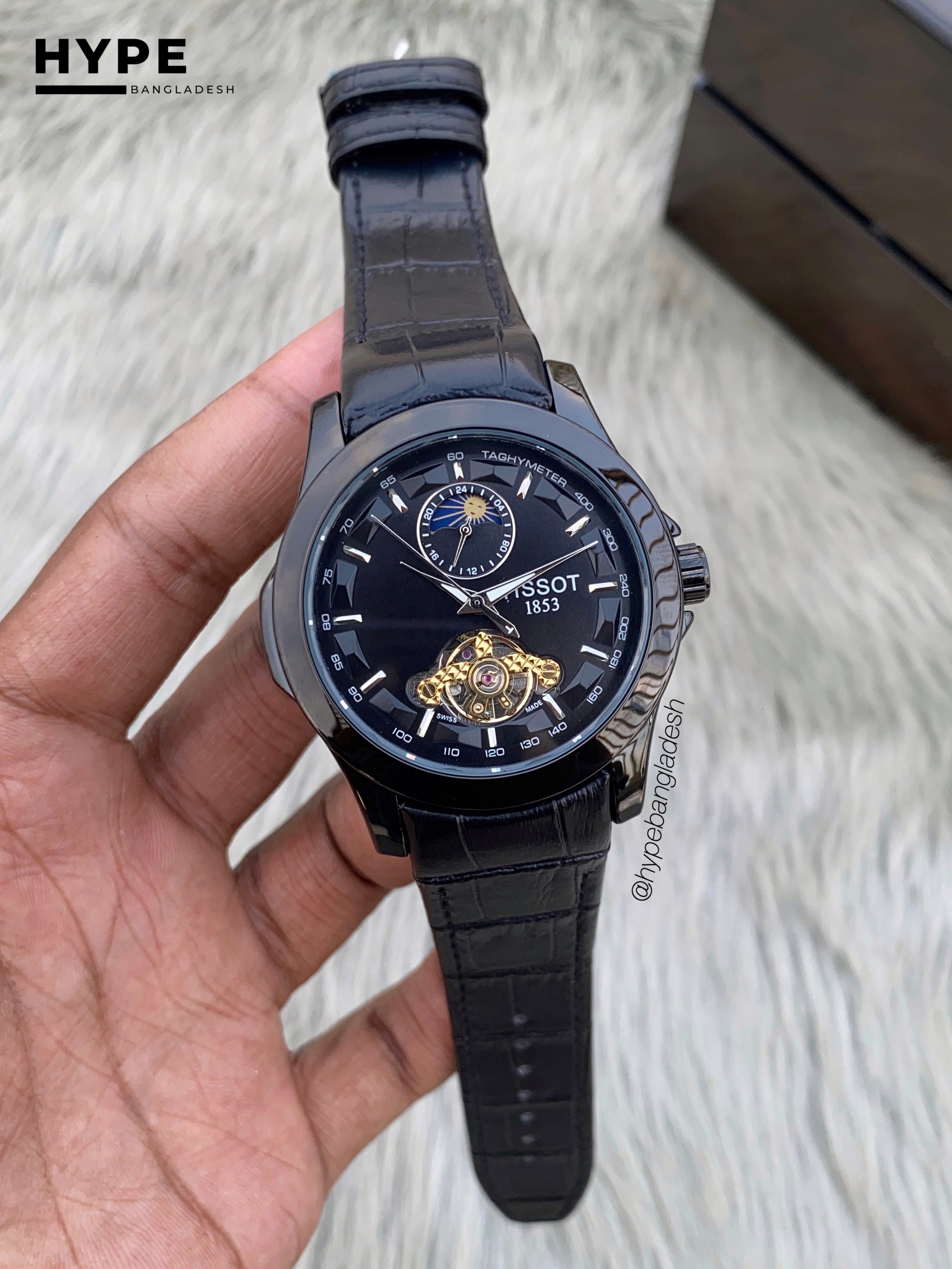 Tissot Automatic Black Belt (Model-2)_img_0