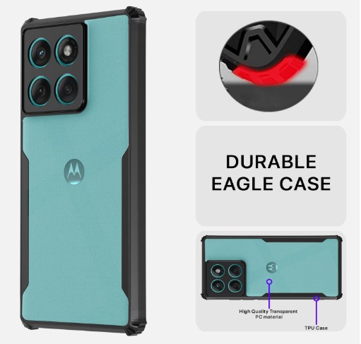 Motorola G75 5g Back Cover Shock Prof Hard Case Transparent Phone Cases_img_2