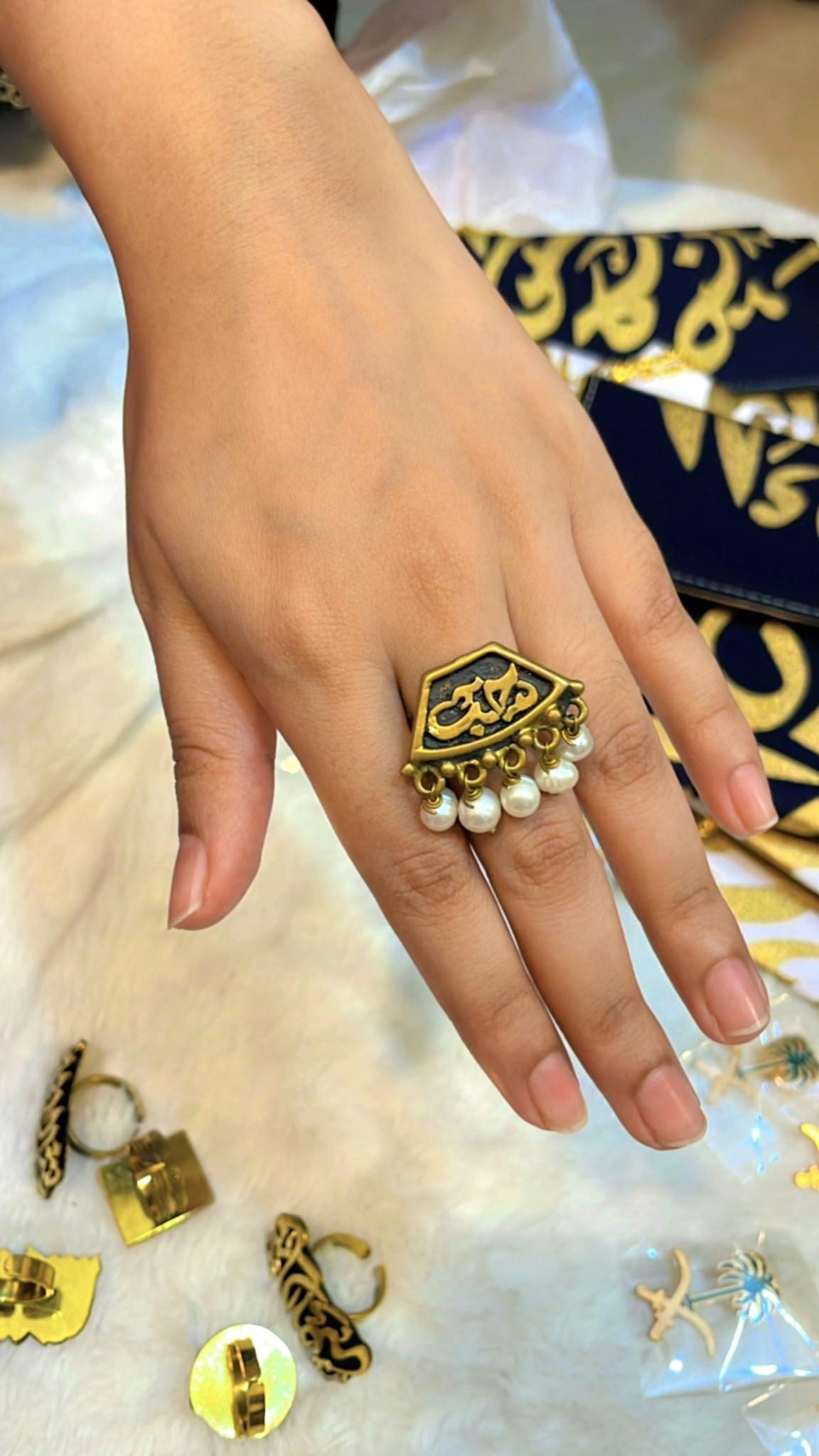 Egyptian Calligraphy Ring_img_1