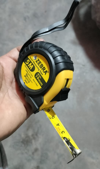 steel measuring tape (Zebra) - Image 1