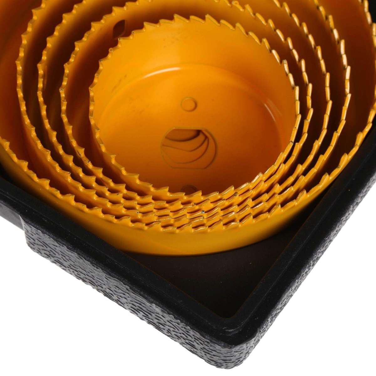 TOLSEN 8pcs Hole Saw Set 64-127mm Wood Plastic Boring Drill Circle Cutter Set 75866_img_2