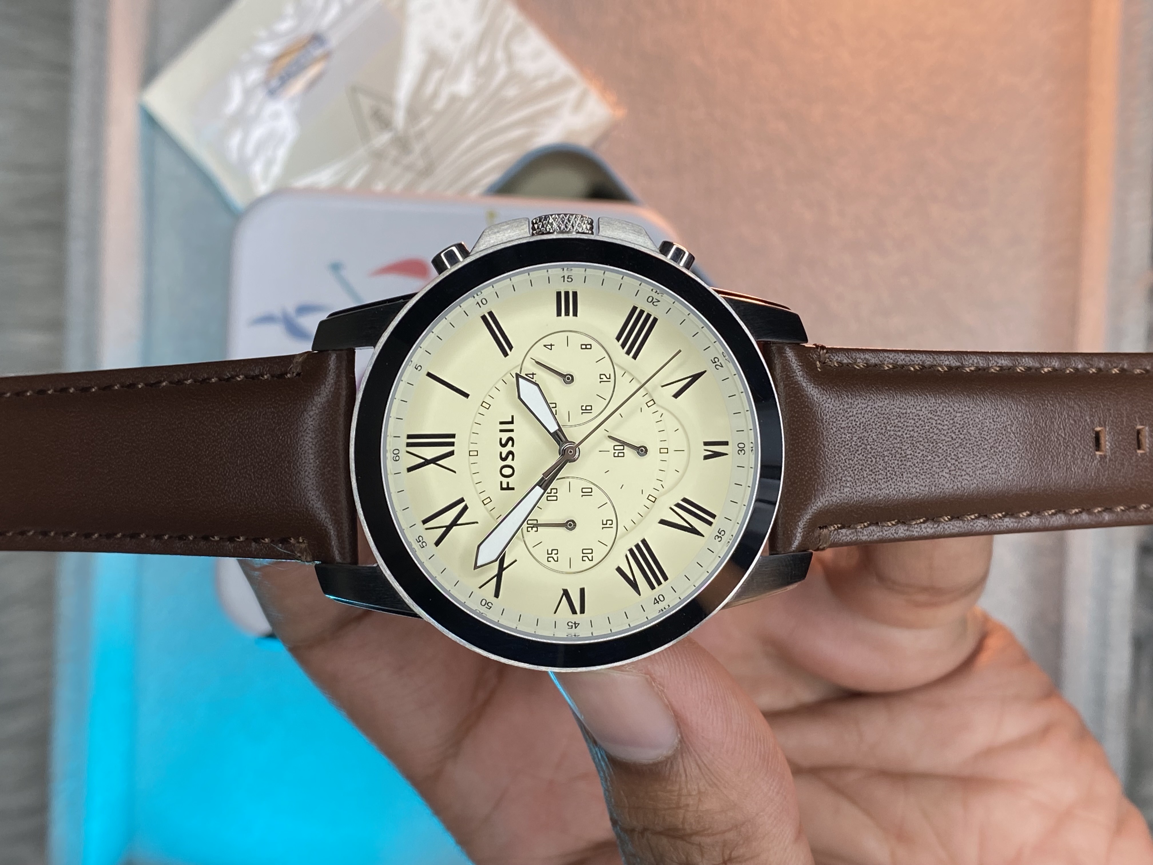 Fossil Grant FS5152 – Leather Strap Edition_img_0