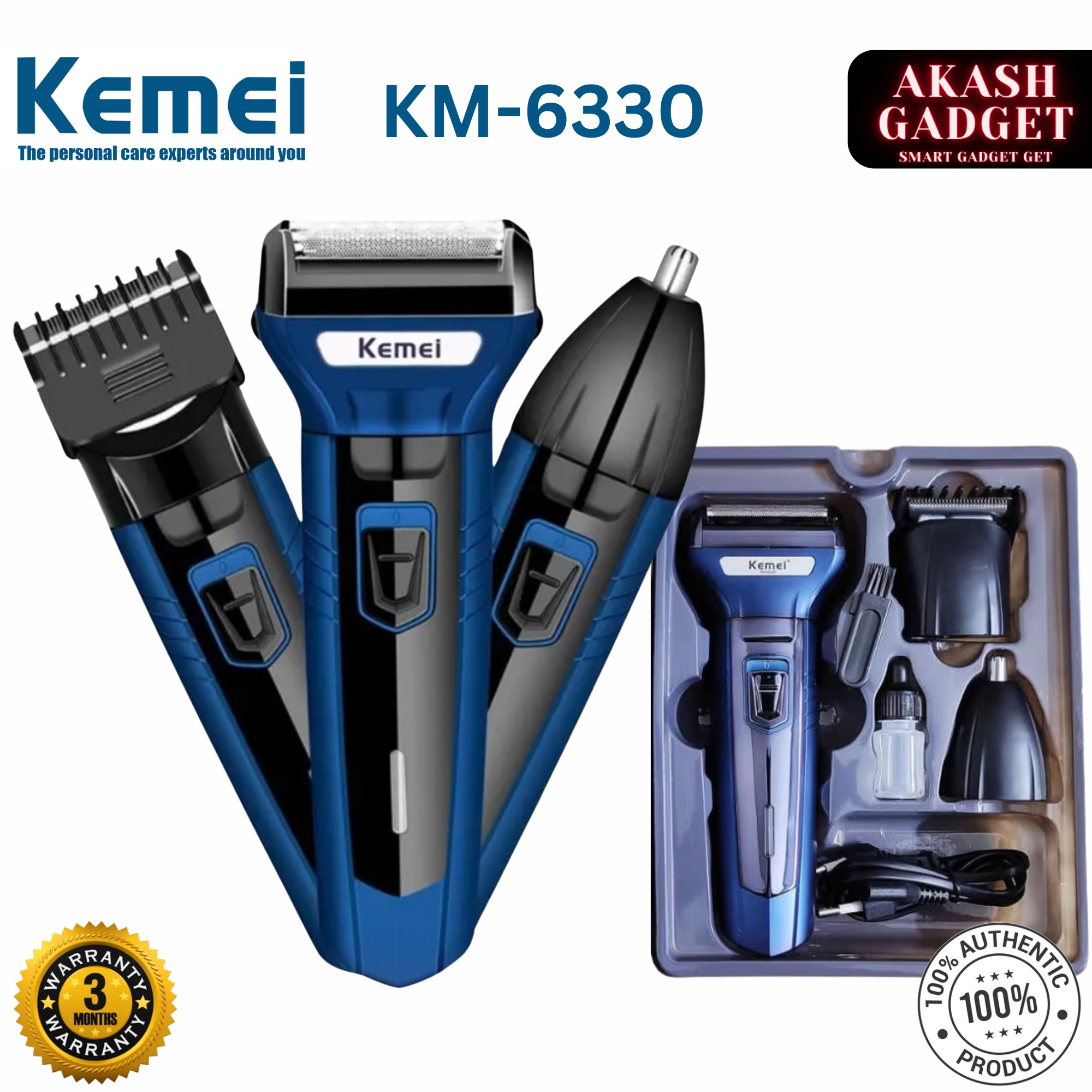 Kemei KM-6330