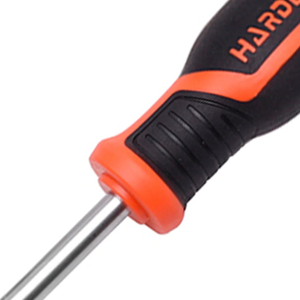 HARDEN Slotted Magnetic Screwdriver ( 1.5" | 4" | 6" | 8" | 10" | 12" ), Flat Screw driver with strong magnet & CRV; Model: 550251 | 550253 | 550255 | 550256 |  550257 | 550258_img_2