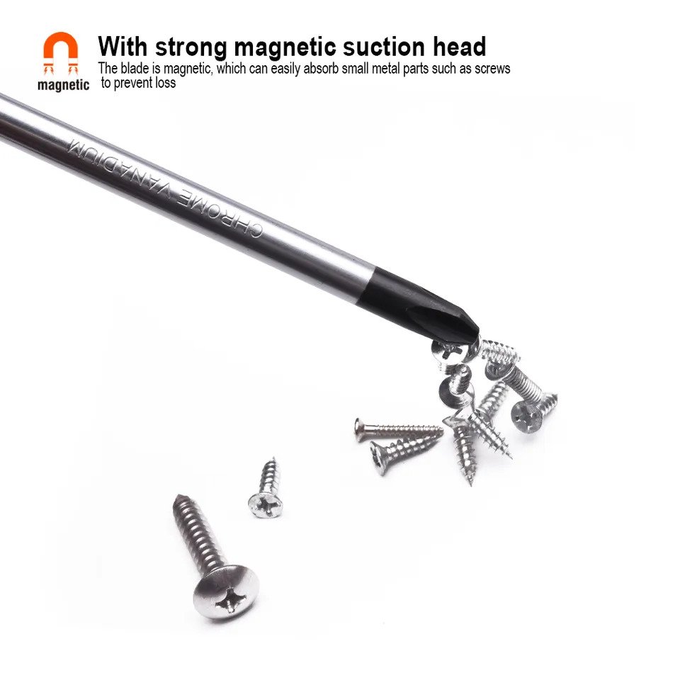 HARDEN Philips Screwdriver ( 1.5" | 4" | 6" | 8" | 10" | 12" ) Star plus Screw Driver Nut Special Magnetic Precision Screwdriver; 550281 | 550283 | 550285 | 550286 | 550287 | 550288_img_1