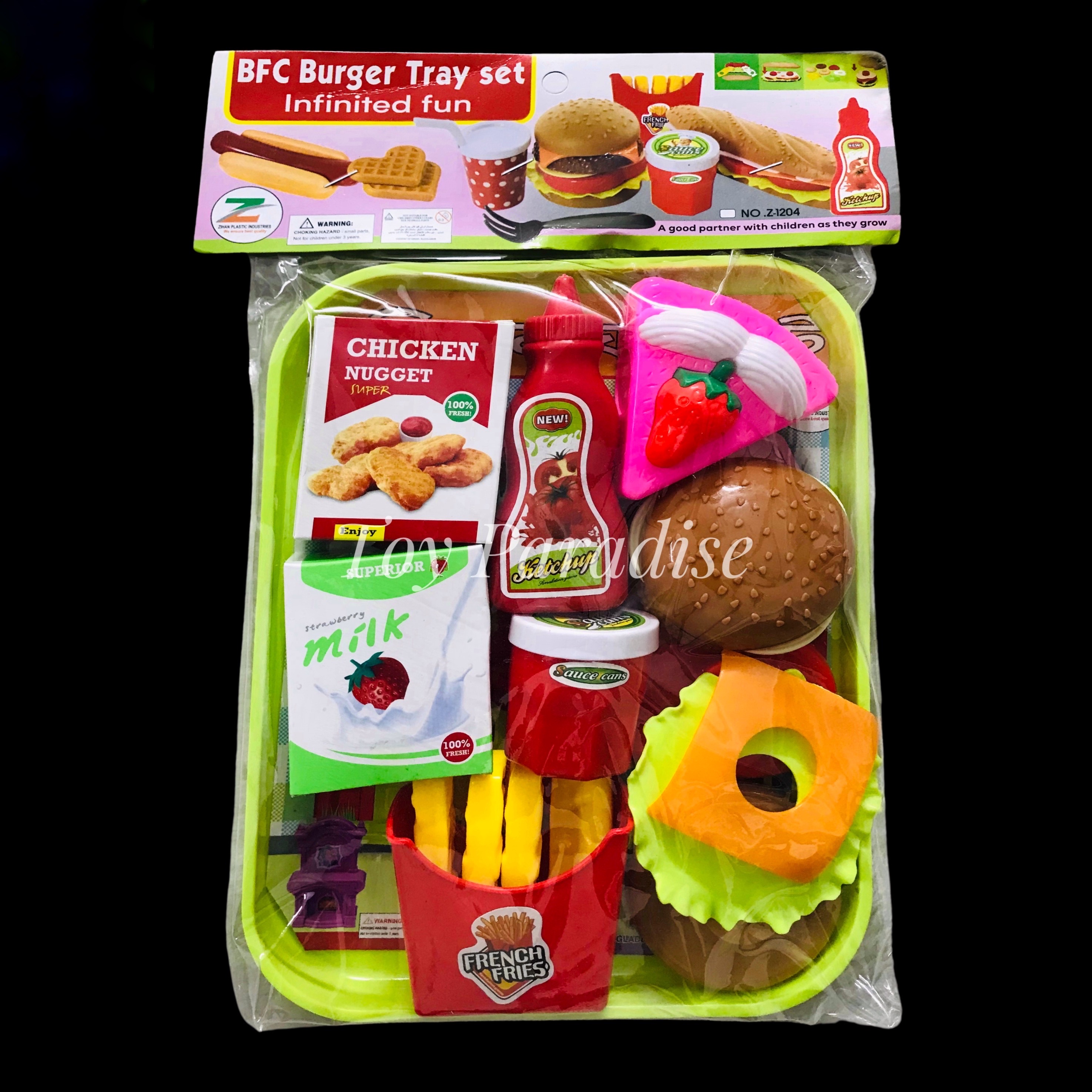 Burger Tray Set