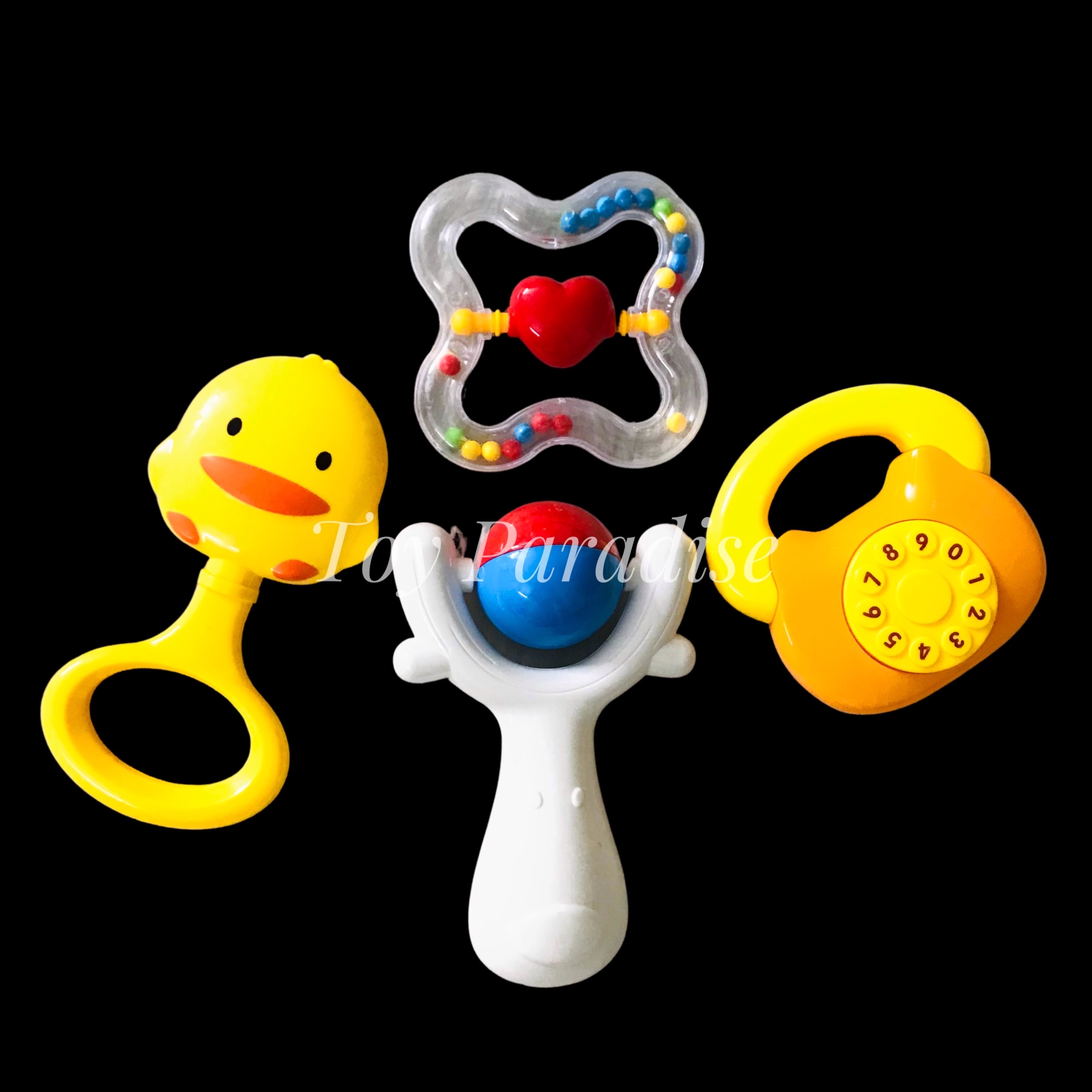 4pcs Baby Rattles