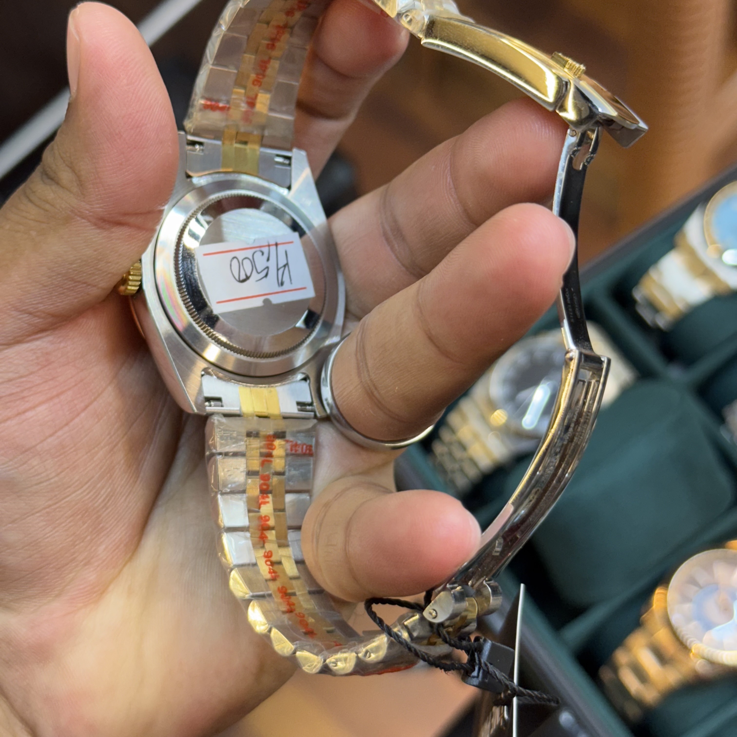 Rolex Sky Dweller AAA Grade | Automatic Movement | Dual Tone White Dial_img_1