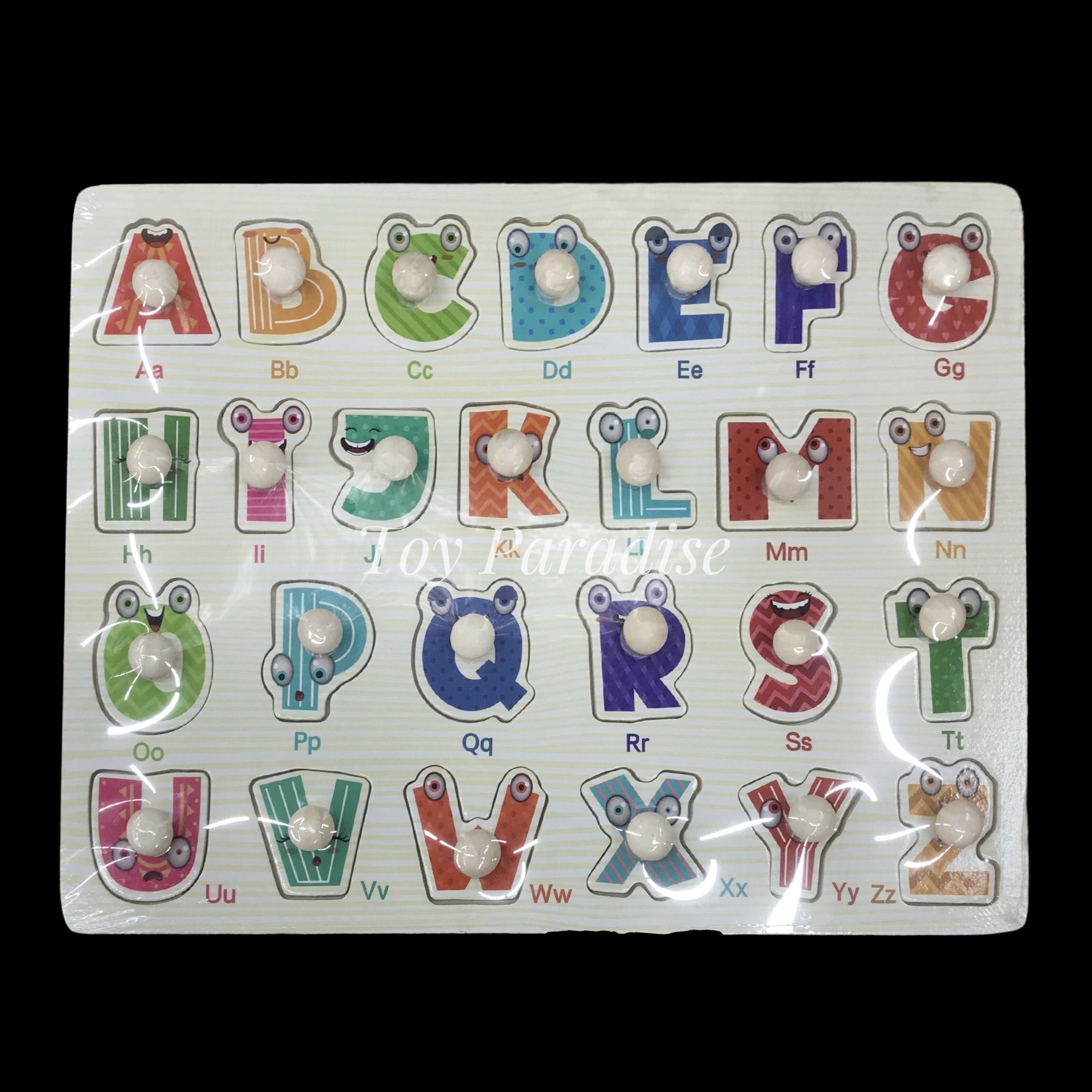 ABCD & 1234 Wooden Puzzle