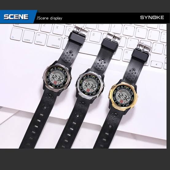 SYNOKE for Kids Digital Boys Resistant Back Light  Watch Waterproof Kid Watch_img_6