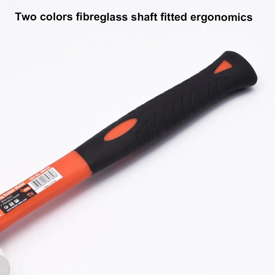 HARDEN Rubber Mallet (250gm | 500gm | 700gm ) with Fiberglass Handle Professional 590412 | 590415 | 590417_img_4