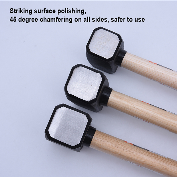 HARDEN Stoning Hammer ( 1.0Kg | 1.5Kg | 2.05Kg ) With Wood Handle; 590051 | 590055 | 590060_img_1