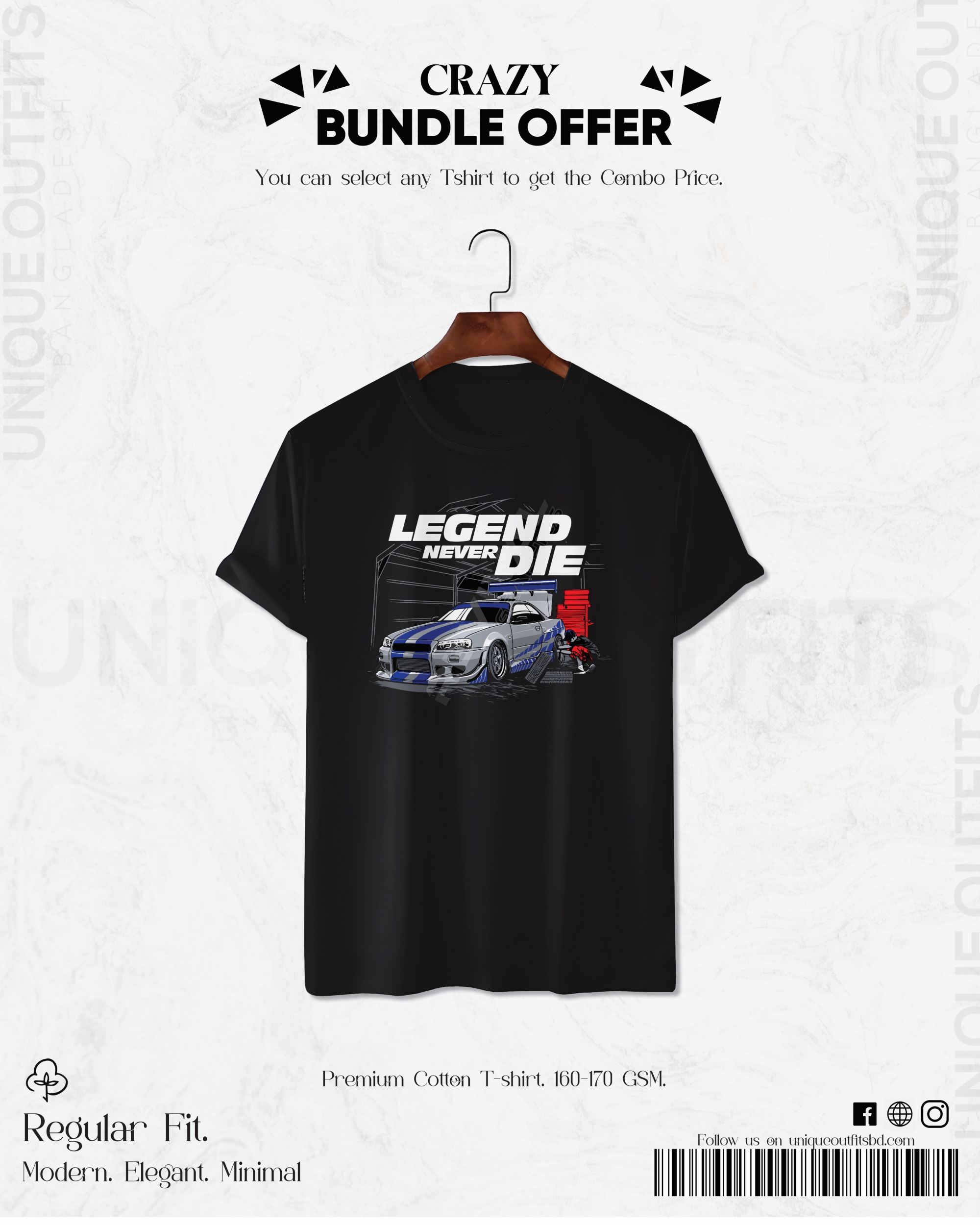 CR18 Premium Automobile T shirt