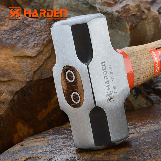 HARDEN Sledge Hammer 3.0 Lbs (1.5kg), Wood Handle, Stoning Hammer; 590303_img_2