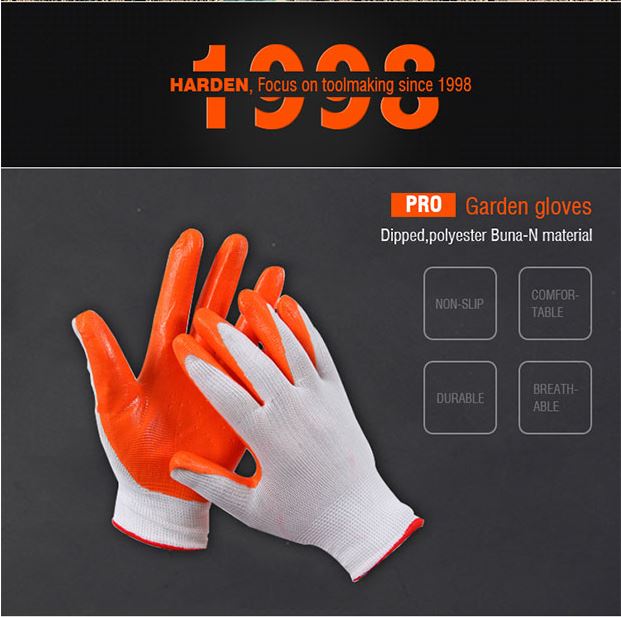 HARDEN 10" Hand Gloves For Garden Work; 634102_img_11