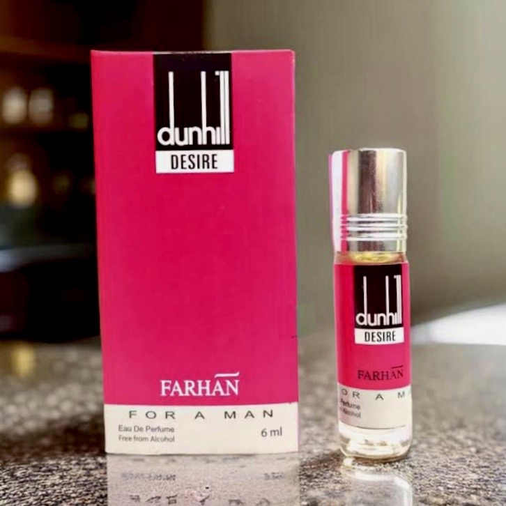 Dunhill Desire attar by (AL Farhan) Concentrated Perfume Oil Attar For Man Long Lasting Non-Alcoholic Fragrance Ator - 6ML_img_0